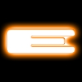 Picture of ORACLE Lighting Universal Illuminated LED Letter Badges - Matte Wht Surface Finish - E