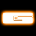 Picture of ORACLE Lighting Universal Illuminated LED Letter Badges - Matte Wht Surface Finish - G