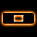 Picture of ORACLE Lighting Universal Illuminated LED Letter Badges - Matte Blk Surface Finish - D
