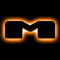 Picture of ORACLE Lighting Universal Illuminated LED Letter Badges - Matte Blk Surface Finish - M