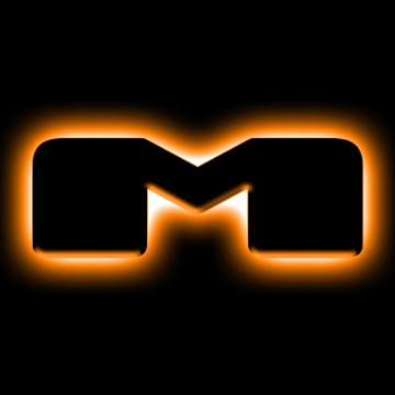 Picture of ORACLE Lighting Universal Illuminated LED Letter Badges - Matte Blk Surface Finish - M