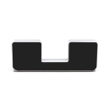 Picture of ORACLE Lighting Universal Illuminated LED Letter Badges - Matte Blk Surface Finish - U
