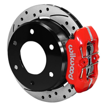 Picture of Wilwood 63-87 C10-C15 DynaPro FDPLP Red Calipers 11in x -81in D-S  Rotors 6-Lug Rear Disc Brake Kit