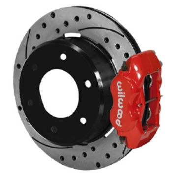 Picture of Wilwood 63-87 C10-C15 Dynalite FDLI Red Calipers 12-19 x -81in D-S Rotors 6-Lug Rear Disc Brake Kit