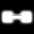 Picture of ORACLE Lighting Universal Illuminated LED Letter Badges - Matte Wht Surface Finish - H