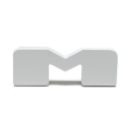 Picture of ORACLE Lighting Universal Illuminated LED Letter Badges - Matte Wht Surface Finish - M
