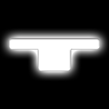 Picture of ORACLE Lighting Universal Illuminated LED Letter Badges - Matte Wht Surface Finish - T