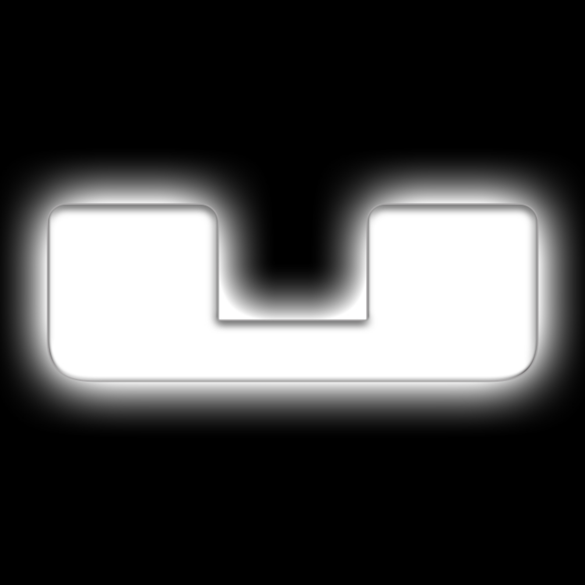 Picture of ORACLE Lighting Universal Illuminated LED Letter Badges - Matte Wht Surface Finish - U