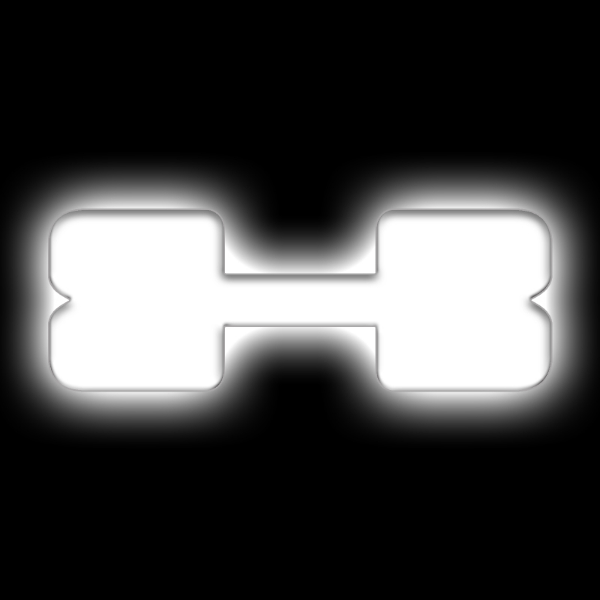 Picture of ORACLE Lighting Universal Illuminated LED Letter Badges - Matte Wht Surface Finish - X