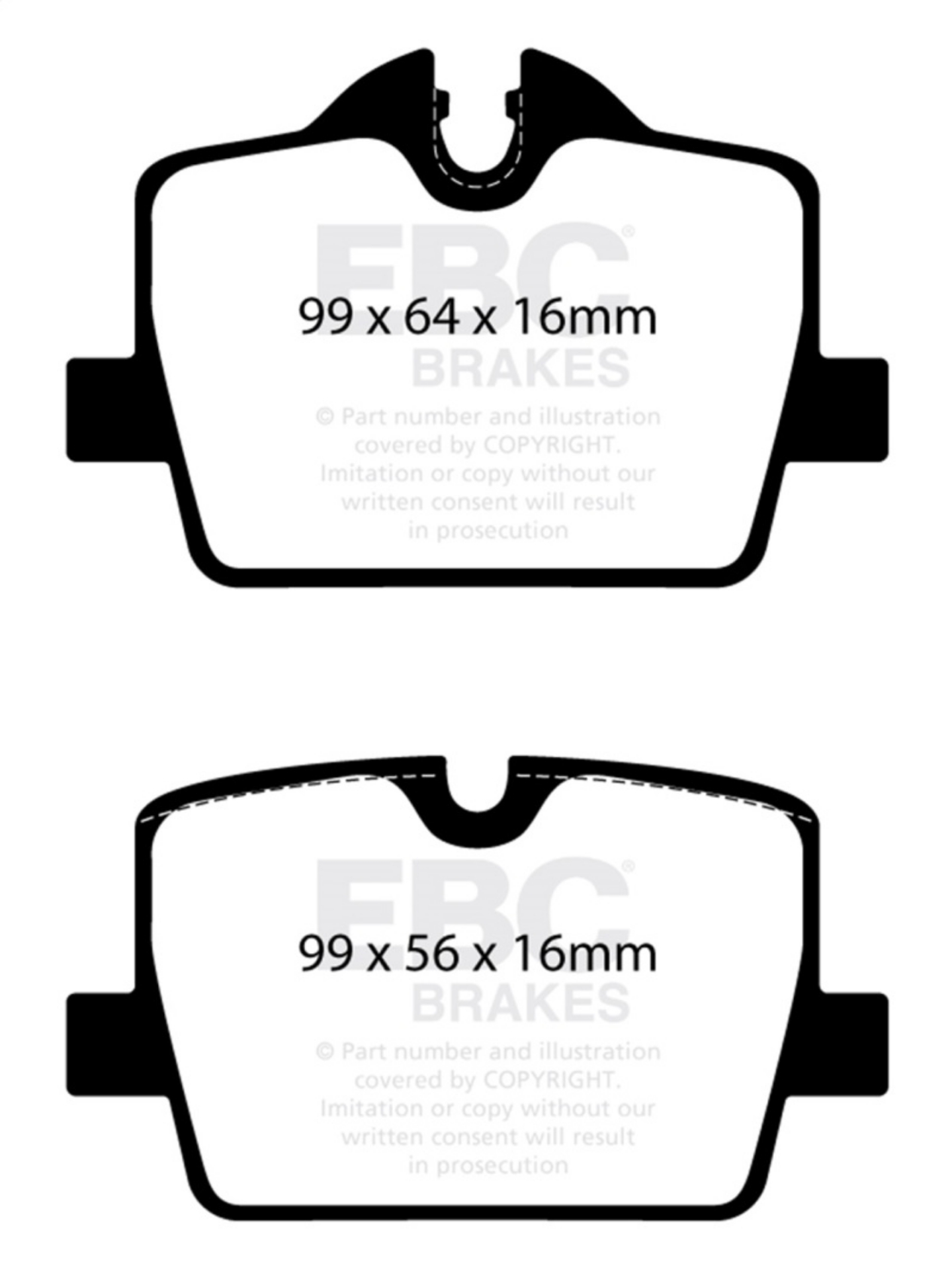 Picture of EBC 2019+ BMW Z4 G29 2-0T Bluestuff Rear Brake Pads