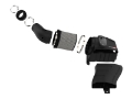 Picture of aFe POWER Momentum HD Cold Air Intake System w- Pro Dry S Media 94-97 Ford Powerstroke 7-3L