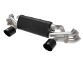 Picture of aFe MACHForce XP 2-25in-2-5in 304SS Exhaust Cat-Back Porsche 20-22 Cayman GT4718 4-0L - Black Tips