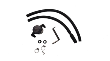 Picture of J&L 14-24 Mazda CX5 2-5L Non-turbo Driver Side 3-0 Oil Separator Kit - Black Anodized