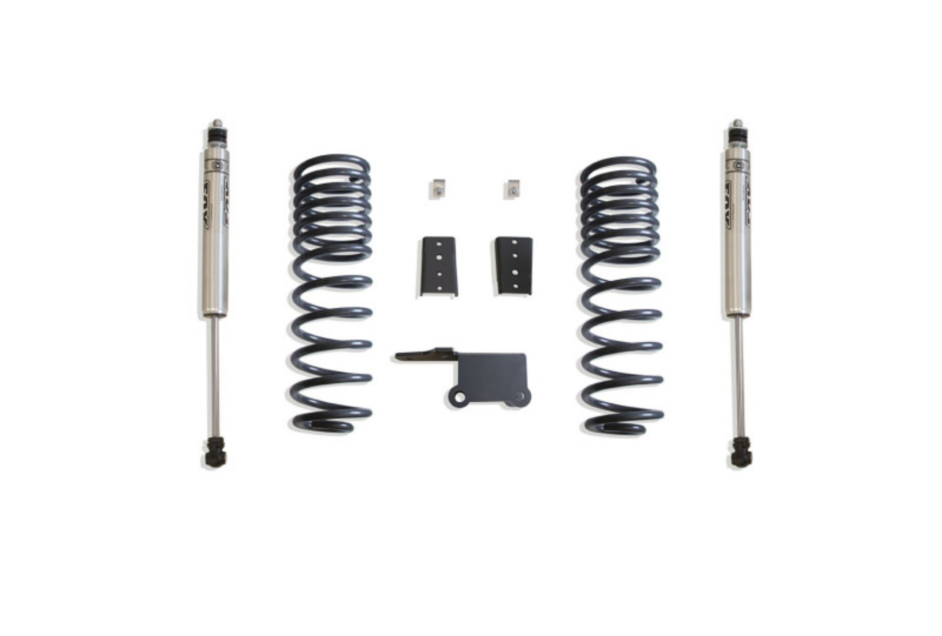 Picture of MaxTrac 2019+ RAM 1500 2WD 4in Rear Coil Spacers & Sway Bar Brackets w-FOX Shocks