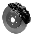 Picture of Wilwood SX6R Front Brake Kit 15in Lug Drive Slotted Black w- Lines 10-14 Chevrolet Camaro SS