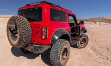 Picture of Bushwacker 21-22 Ford Bronco 2 Door Pocket Style Fender Flares - 4pc Smooth