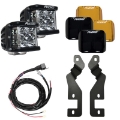 Picture of Rigid 2021+ Ford Bronco Sport A-Pillar D-SS Series Side Shooter Light Mount Kit
