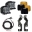 Picture of Rigid 2021+ Ford Bronco Sport A-Pillar D-SS Series Side Shooter Light Mount Kit
