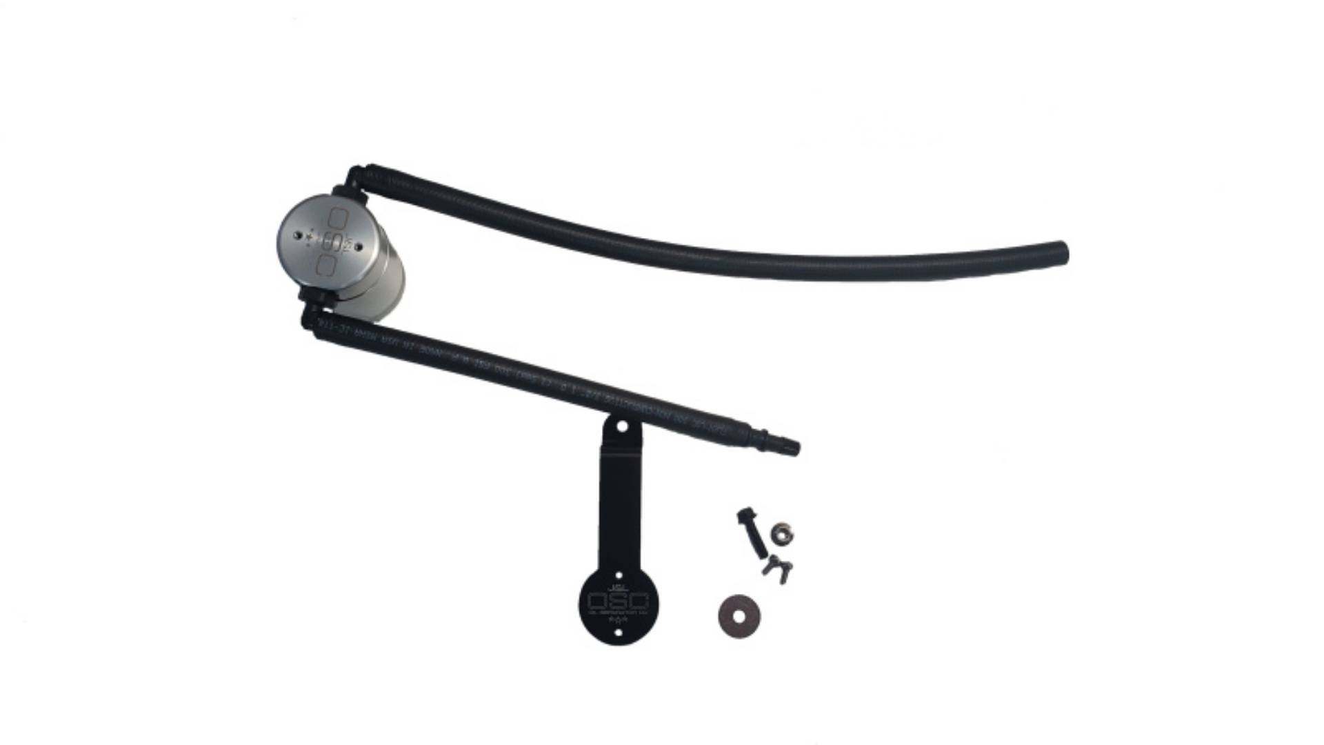Picture of J&L 86-93 Ford Mustang 5-0 302 Passenger Side Oil Separator 3-0 - Clear Anodized