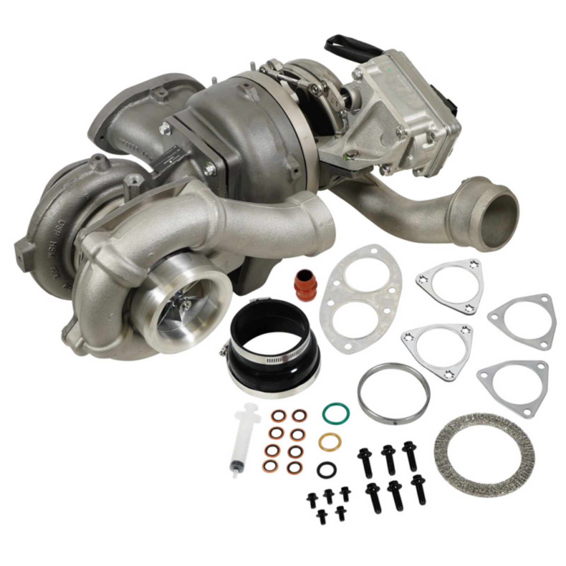 Picture of BD Diesel Screamer V2S Twin Turbo System - Ford 6-4L 2008-2010 w-o Air Intake Kit