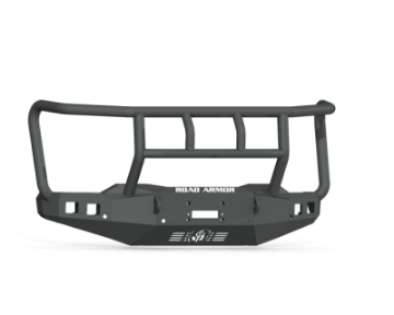 Picture of Road Armor 20-22 Chevy 2500 Stealth Front Winch Bumper Titan Guard - Texture Black