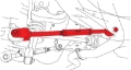 Picture of SPC Performance 00-09 Subaru Outback Rear Adjustable Toe Arm