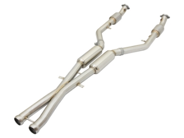 Picture of AFE 08-13 BMWE90-92-93 MACH Force XP 304 Stainless Steel V8 4-0L w- Cat & Resonator