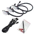 Picture of Oracle Universal Pre-Runner Style LED Grill Light Kit New Style - Amber w-Clear Lens