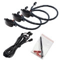 Picture of Oracle Universal Pre-Runner Style LED Grill Light Kit New Style - Amber w-Tinted Lens