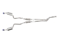 Picture of aFe POWER Takeda 16-17 Lexus IS200t L4-2-0L t 2-5in-3in 304 SS CB Exhaust w- Blue Tip