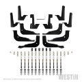 Picture of Westin 20-22 Jeep Gladiator PRO TRAXX 4 Oval Nerf Step Bars - Black