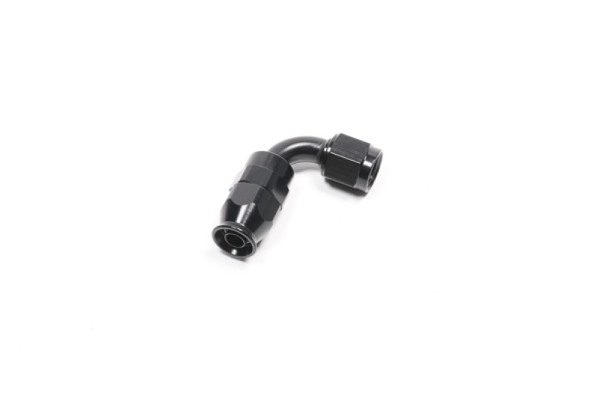 Picture of Radium Engineering -6AN 90 Degree PTFE Hose End - Black