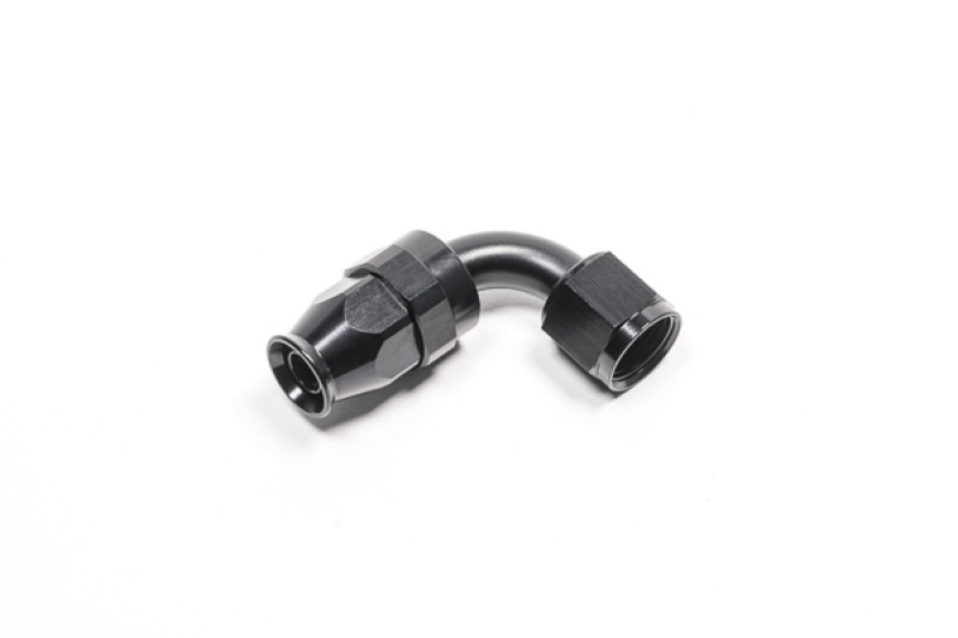 Picture of Radium Engineering -8AN 90 Degree PTFE Hose End - Black