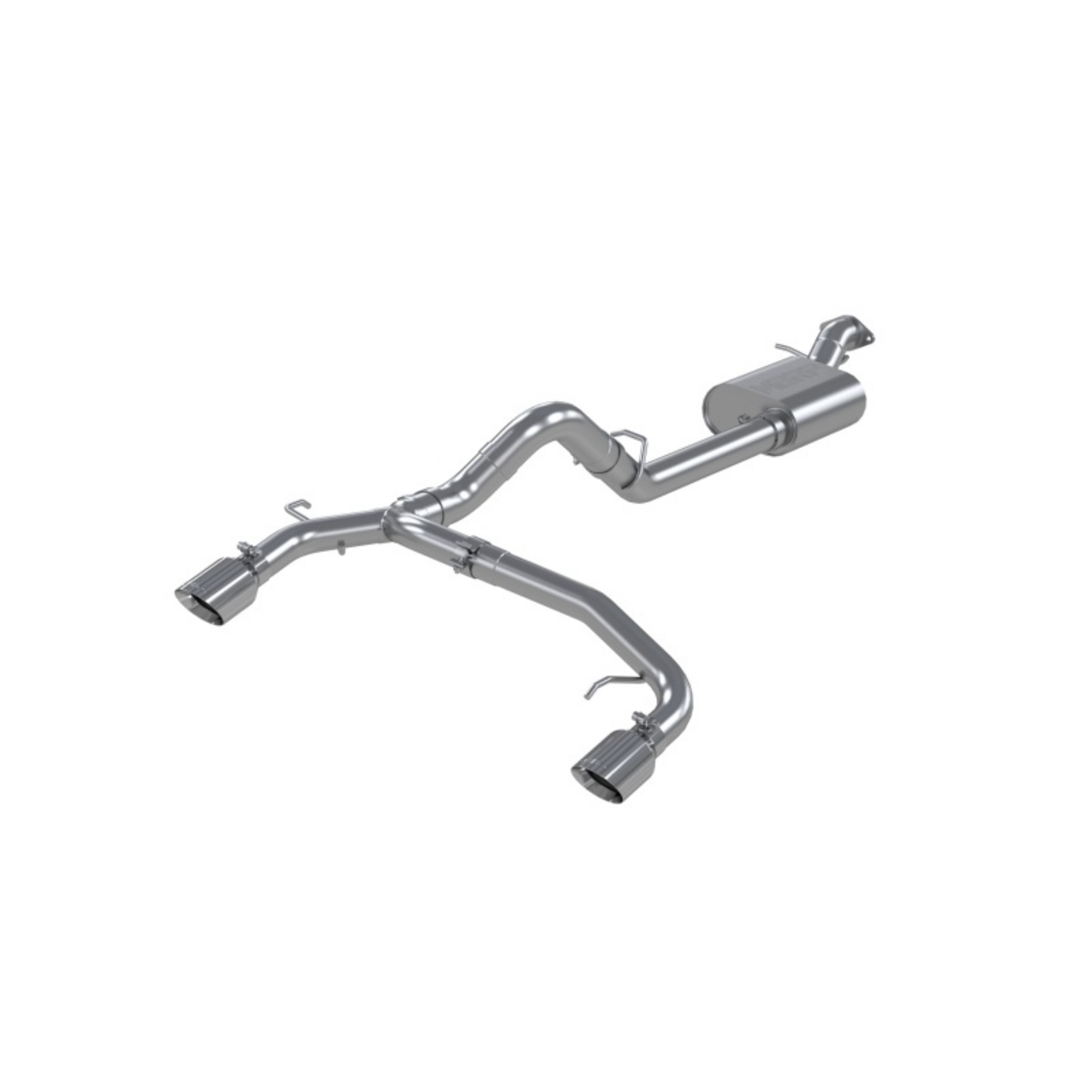 Picture of MBRP 21-22 Ford Bronco 2-3-2-7L EcoBoost 2-4-Dr 3in Catback Dual Split Rear Exit Aluminized Steel