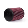 Picture of Mishimoto Air Filter w- Molded Logo Red Oil 8 Layer Cotton w- Worm Gear Clamp