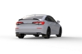 Picture of Rally Armor 22-25 Honda Civic-Civic Si-Sport Black UR Mud Flap w-White Logo