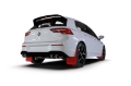 Picture of Rally Armor 22-25 VW MK8 Golf GTI-R Red UR Mud Flap w-White Logo