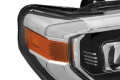 Picture of AlphaRex 14-18 Toyota Tundra PRO-Series Projector Headlights Chrome w- Sequential Signal and DRL