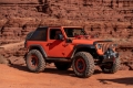 Picture of Rampage 2018-2022 Jeep Wrangler JL Frameless Trail Plus Top Kit - Black