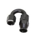 Picture of Snow -6AN 180 Degree PTFE Hose End Black