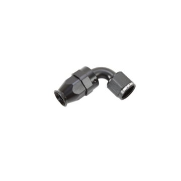 Picture of Snow -8AN 90 Degree PTFE Hose End Black
