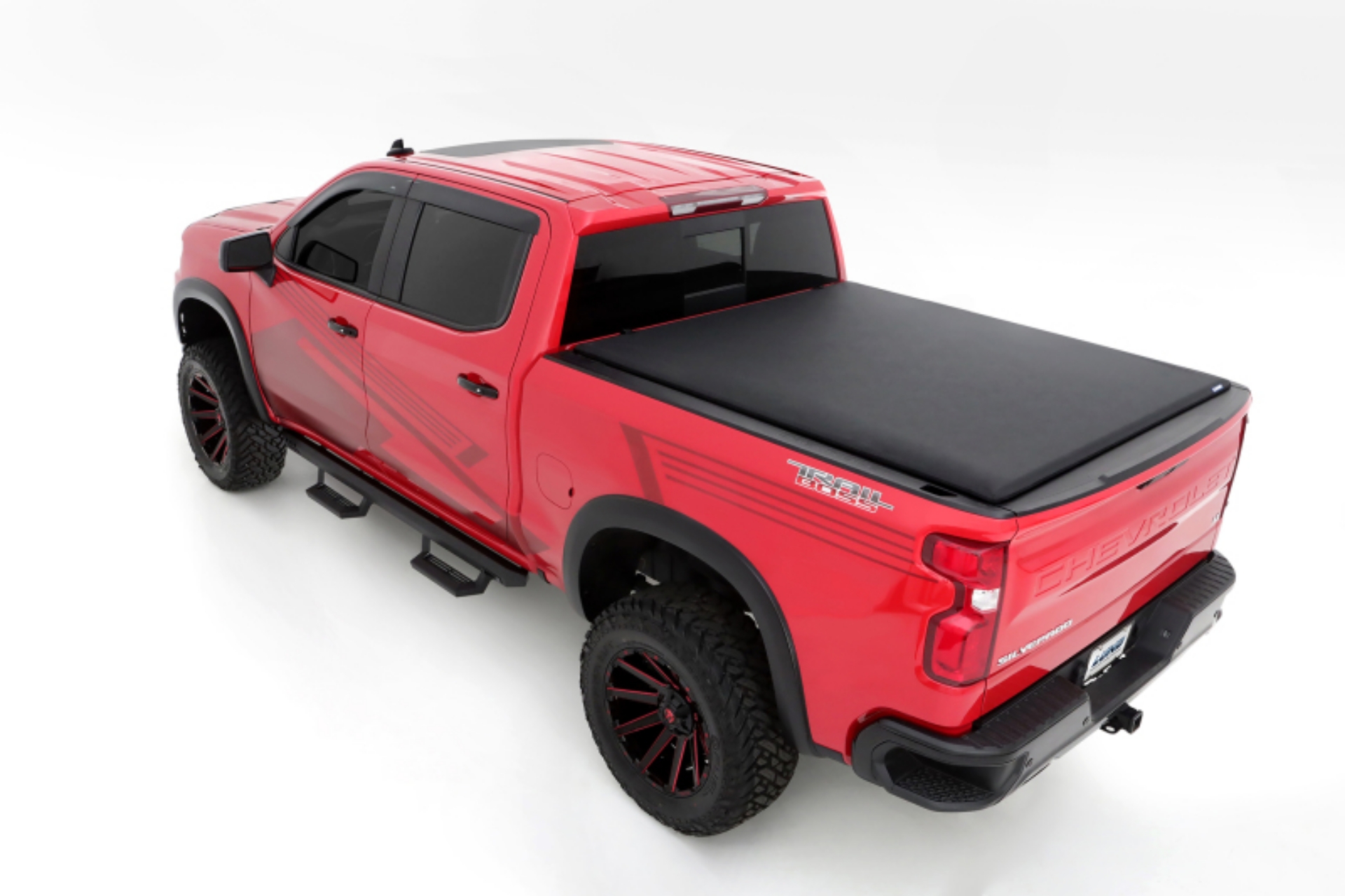 Picture of Lund 07-17 Chevy Silverado 1500 6-5ft- Bed Genesis Roll Up Tonneau Cover - Black