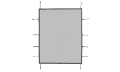 Picture of Rampage 97-06 Jeep Wrangler TJ 2-Door Mesh Shade Top - Black