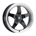 Picture of Forgestar D5 Beadlock 17x11 - 5x120-65 BP - ET43 - 7-8in BS Gloss Black Wheel
