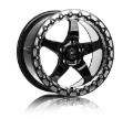 Picture of Forgestar D5 Beadlock 17x10 - 5x120 BP - ET45 - 7-3in BS Gloss Black Wheel