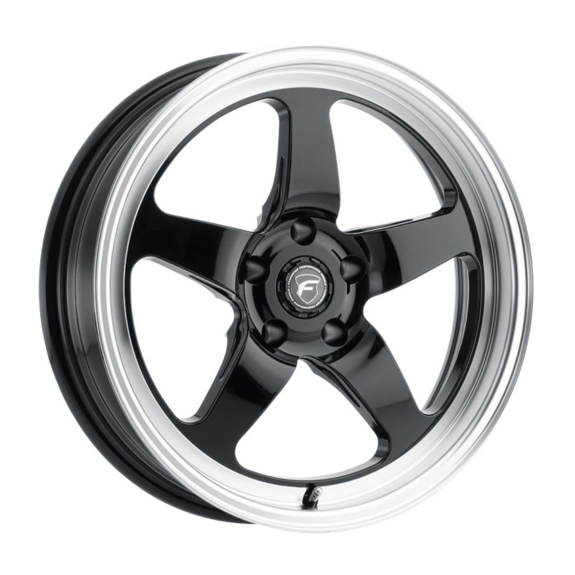 Picture of Forgestar D5 Drag 18x12 - 5x120-65 BP - ET50 - 8-5in BS Gloss Black Wheel
