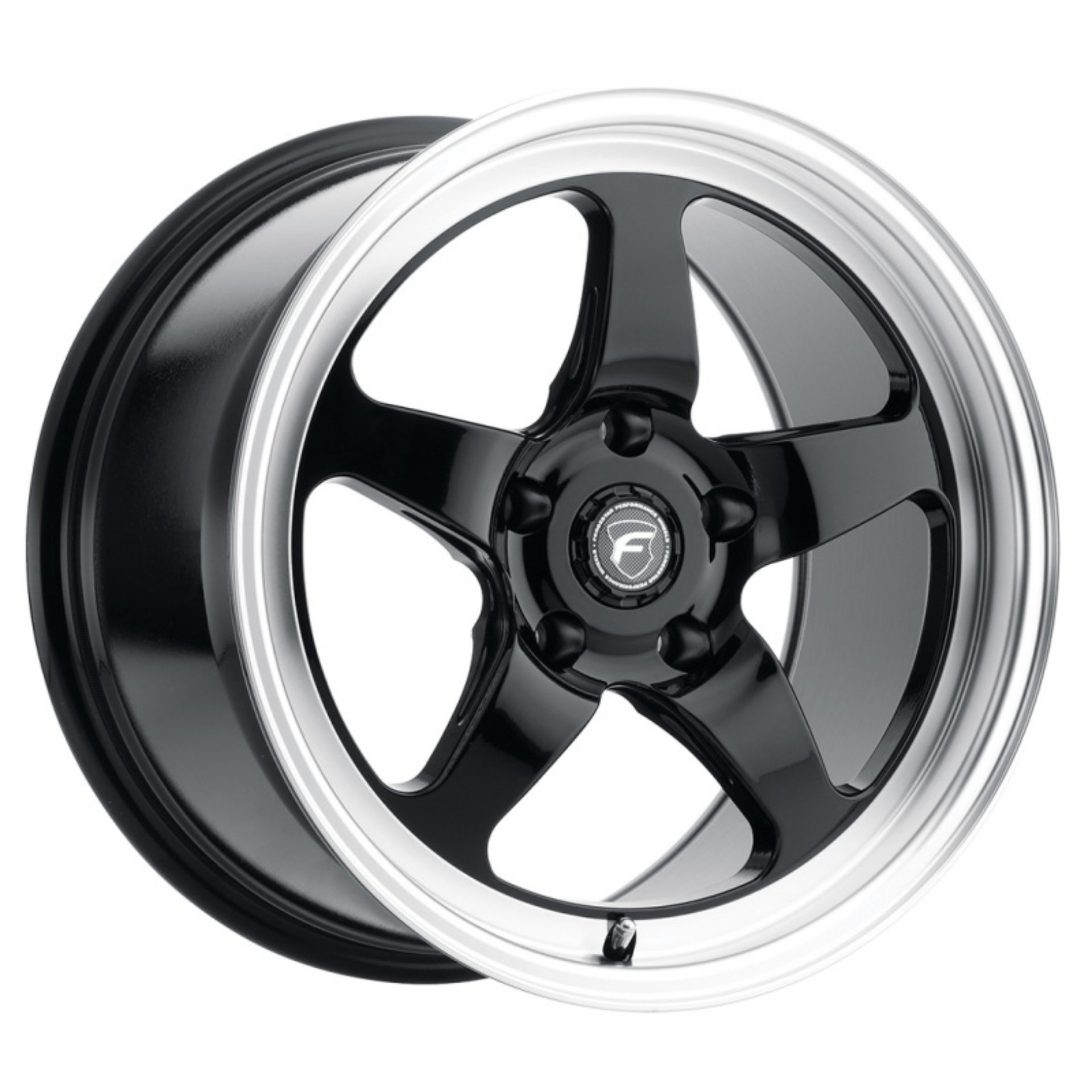 Picture of Forgestar D5 Drag 17x10 - 5x139-7 BP - ET38 - 7-0in BS Gloss Black Wheel