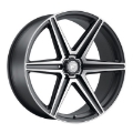 Picture of Forgestar X6 24x10 - 6x139-7 BP - ET25 - 6-5in BS Satin Black Wheel
