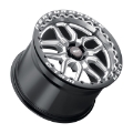Picture of Weld S907 18X10-5 Laguna Beadlock 5X120-7 ET65 BS8-25 Gloss Black MIL Dia 78-1