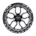 Picture of Weld S907 15X10 Laguna Beadlock 5X115 ET22 BS6-4 Gloss Black MIL Dia 78-1